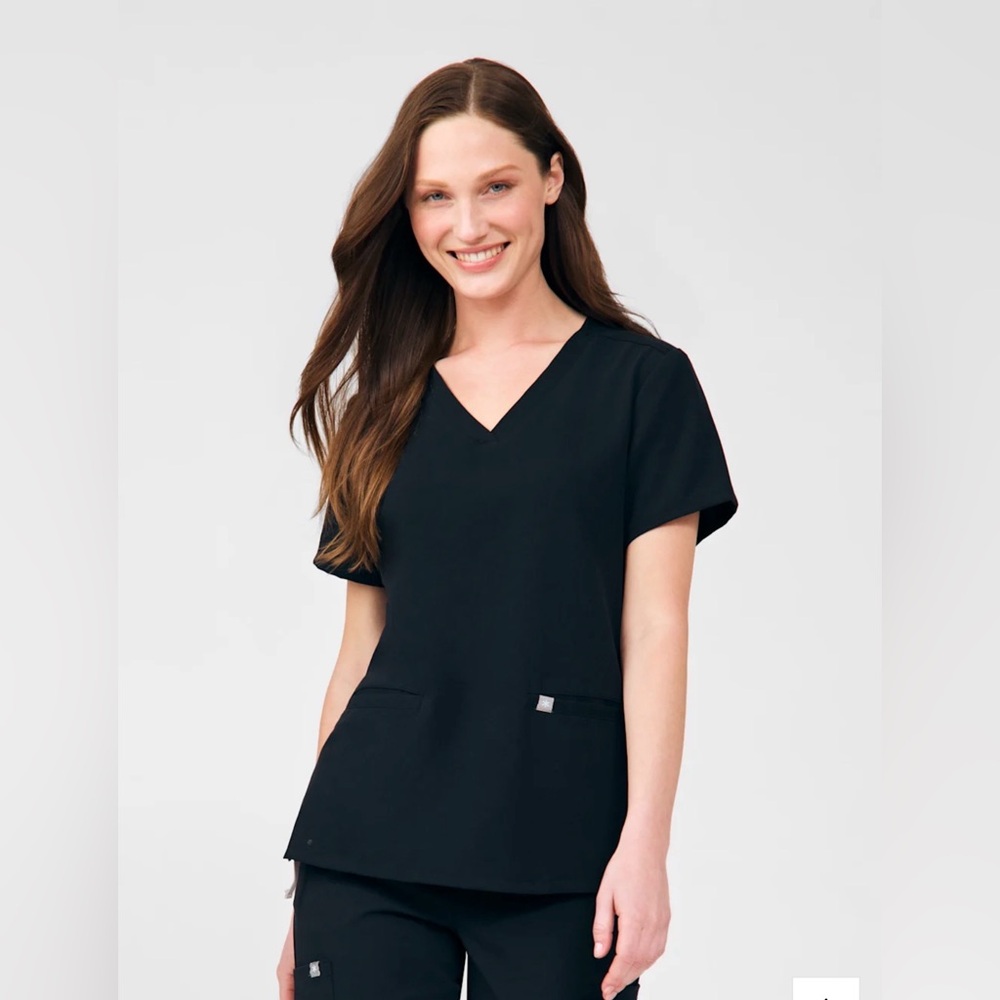 Beyond Scrubs Indulgence Unity 3-Pocket V-Neck Top